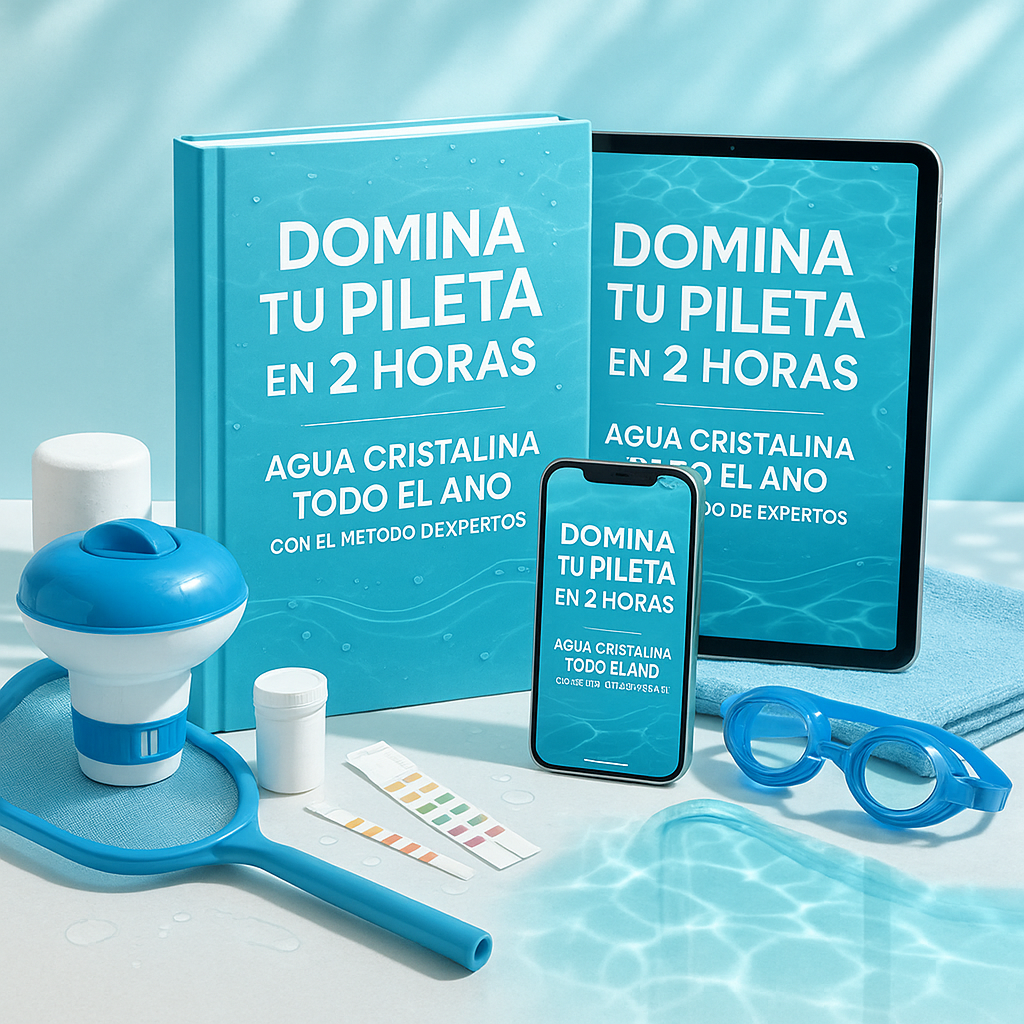 Aprende en 2HS a MANTENER TU PILETA IMPECABLE, sin esfuerzo con el método que usan los expertos