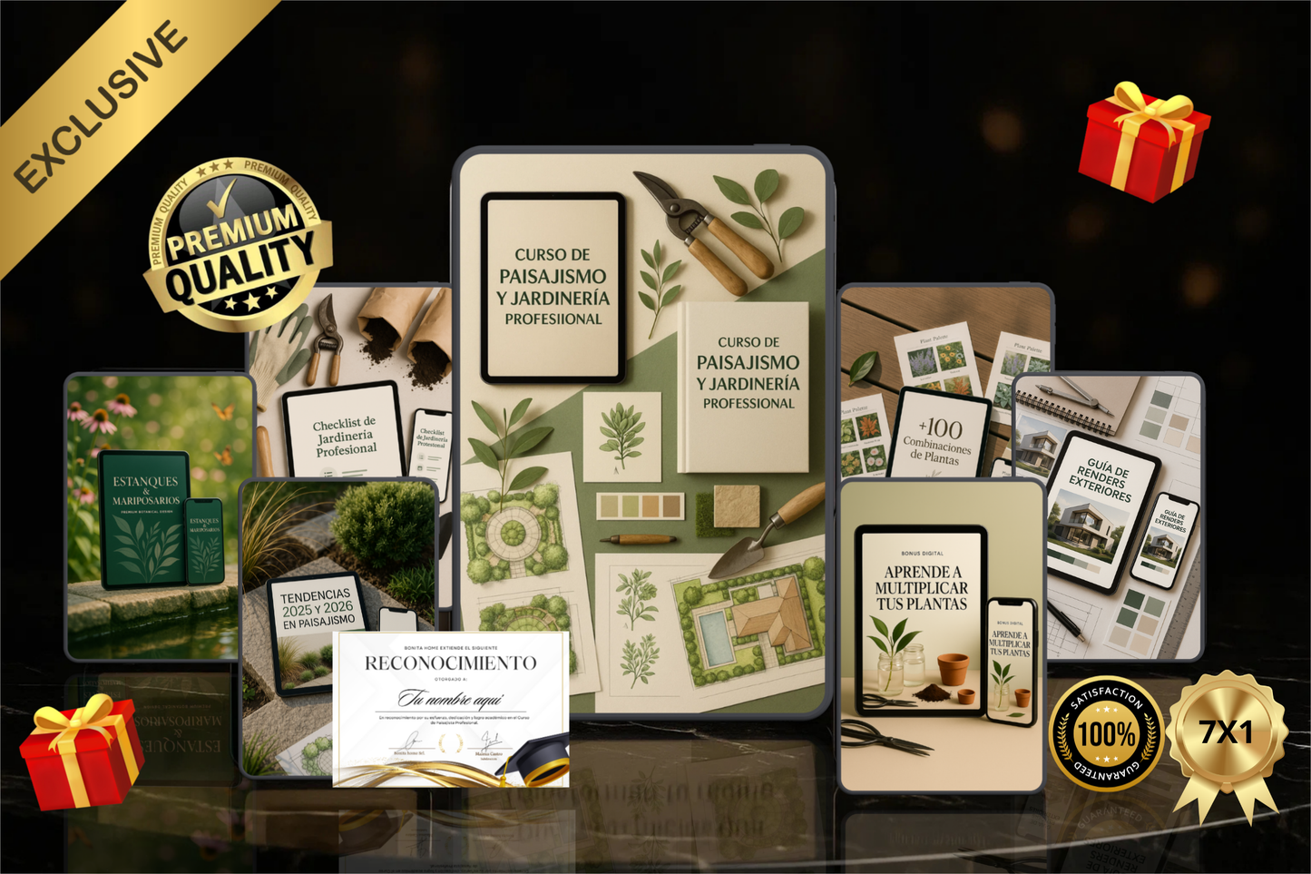 De Principiante a Paisajista 🌱 Diseñá tu Jardín Perfecto en 5 Días + 5 BONOS EXCLUSIVOS